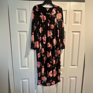 GB Black/Floral Dress